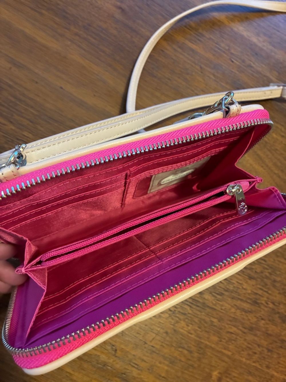 Spartina 449 Florida Map All-in-One Phone Crossbody - Picture 5 of 10